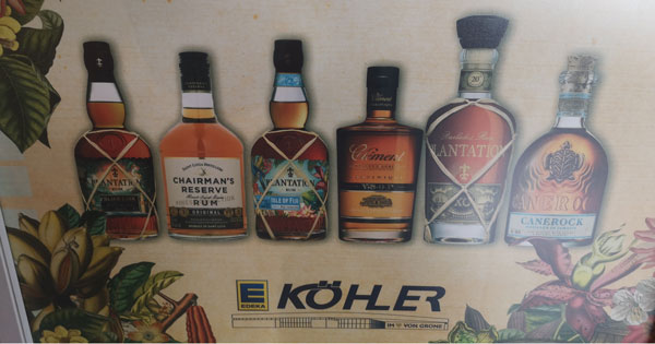 EDEKA Köhler, Göttingen, Grone, Rum, Tasting, Degustation