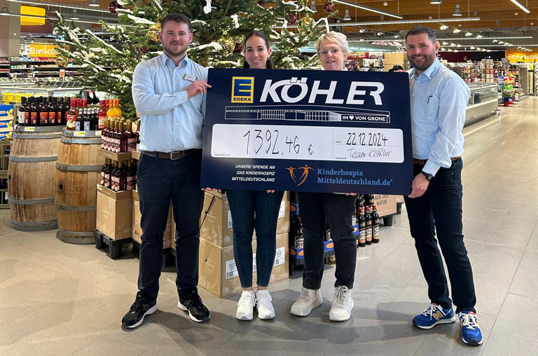 EDEKA Köhler, Göttingen, Grone, Blog, Kinderhospiz Mitteldeutschland, Spende, Danke