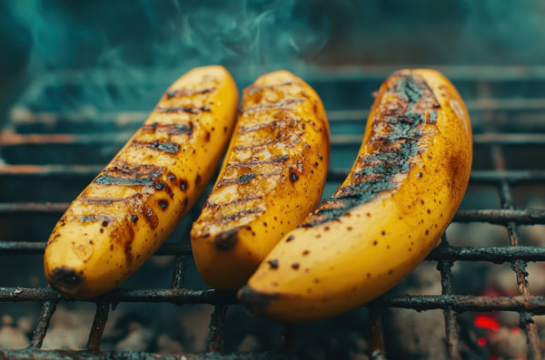 EDEKA Köhler, Göttingen, Grone, Blog, Obst vom Grill, Banane, Ananas, Früchte, Dessert, Sommer