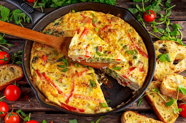 EDEKA Köhler, Göttingen, Grone, Blog, La Cucina Italiana, italienische Küche, Italien, Sommer, Urlaub, Antipasti, Frittata, Bruschetta