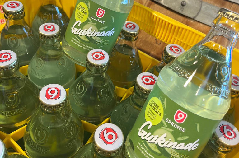 EDEKA Köhler, Göttingen, Grone, Blog, Gurkinade, Brauerei Neunspringe, Regionalität, Gurkenlimonade, Kräuterlimonade