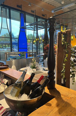 EDEKA Köhler, Göttingen, Grone, Blog, Gourmet-Dinner, Pfeffermühle, Strohschwein, Weine