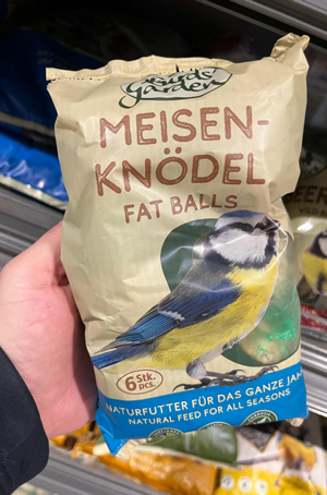EDEKA Köhler, Göttingen, Grone, Blog, Meisenknödel, Vogelfutter, Sonnenblumenkerne