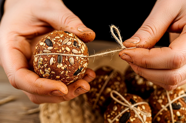 EDEKA Köhler, Göttingen, Grone, Blog, Meisenknödel, Vogelfutter, Sonnenblumenkerne