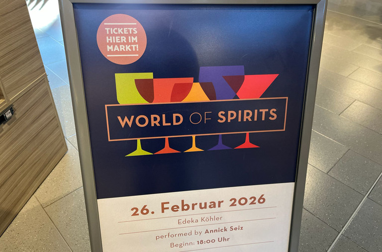 EDEKA Köhler, Göttingen, Grone, Blog, World of Spirits, Degustationsveranstaltung, Verkostung, Spirituosentasting, Tasting