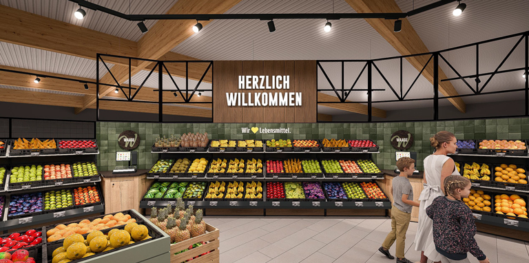 Neugestaltung unserer Obst- und Gemüseabteilung