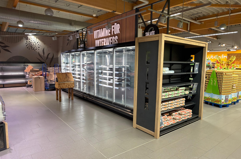 Neugestaltung unserer Obst- und Gemüseabteilung